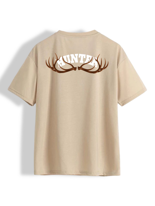 Flovva Hunter Design Men Oversized Tshirt